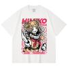 230 Gsm 100% Cotton My Hero Academia V12 Toga Print Unisex Heavy Cotton T Shirt