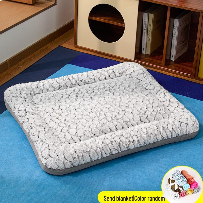 All-Season Pet Mat: Dog Bed, Cat Sofa, & Car Seat for Small/Medium Pets
