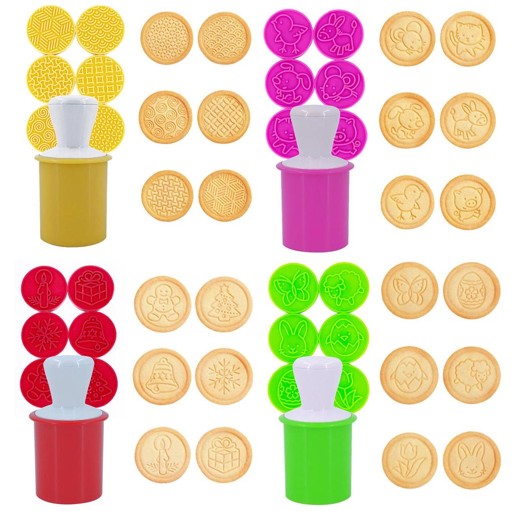 Buy Easter Cookie Stamps Mold, Creative Design Cartoon Animal Cookie