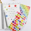 5pcs Children Stationery Stickers Self-adhesive Adhesive Album Decoration Accessories DIY Stickers Color Handicrafts TMZ