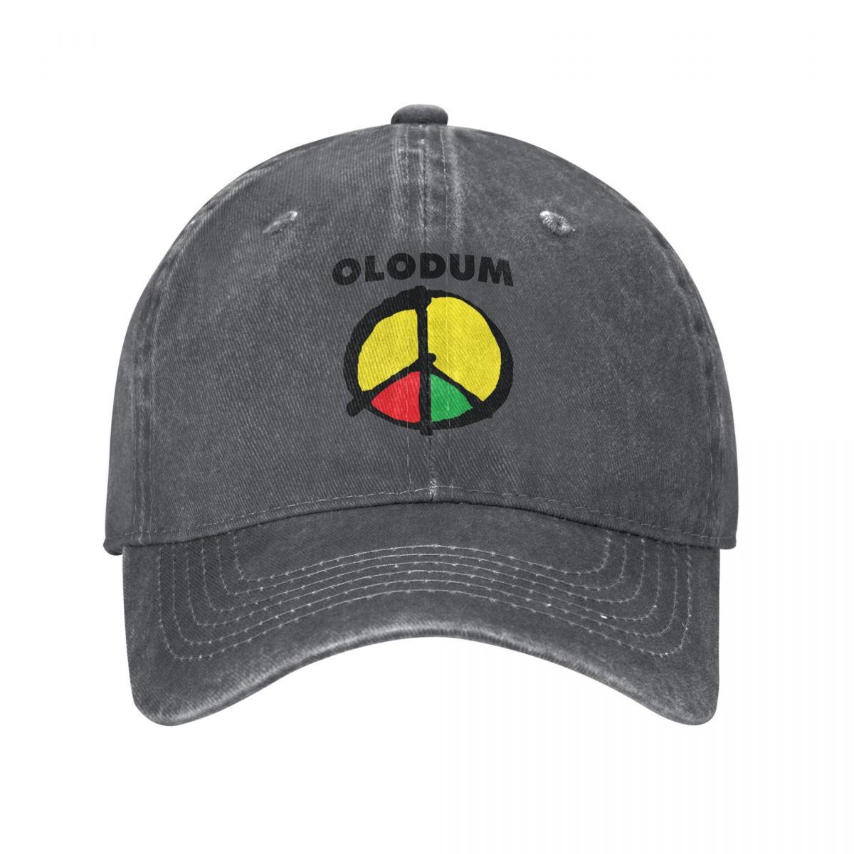 

Olodum Baseball Cap Casual Distressed Cotton Snapback Hat Unisex Outdoor Workouts Hats Cap Adjustable