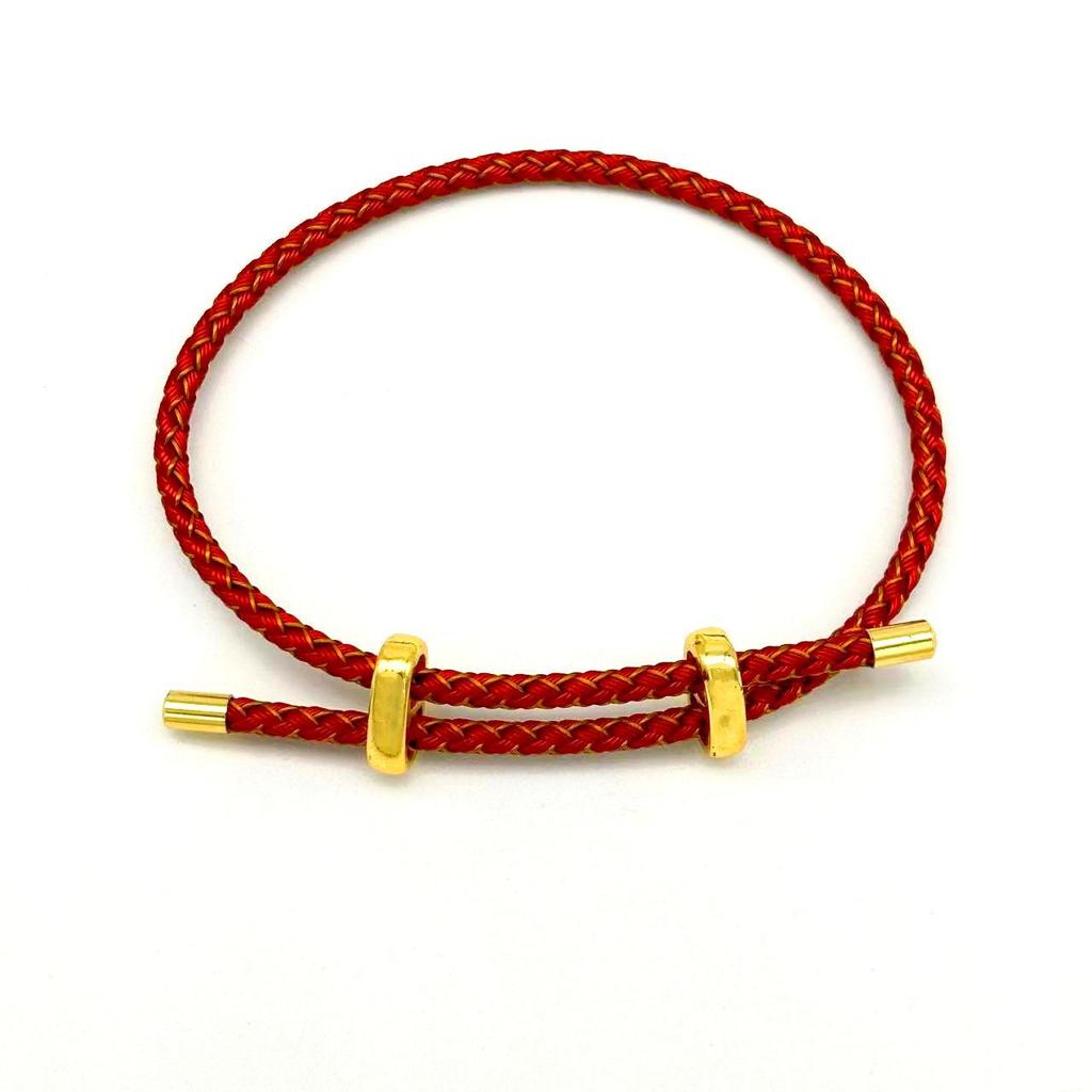 DIY Verstellbares Perlenarmband aus Stahldraht mit 8-Figur-Schnalle