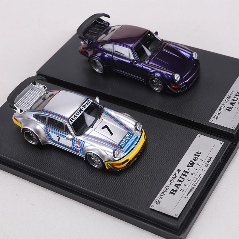 SW 1:64 RWB964 Wide body modification Die Casting Alloy Model Car