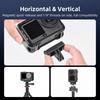 Built-in Cold Shoe Protective Case Camera Frame for DJI Osmo Action 6 Action Camera Accessories