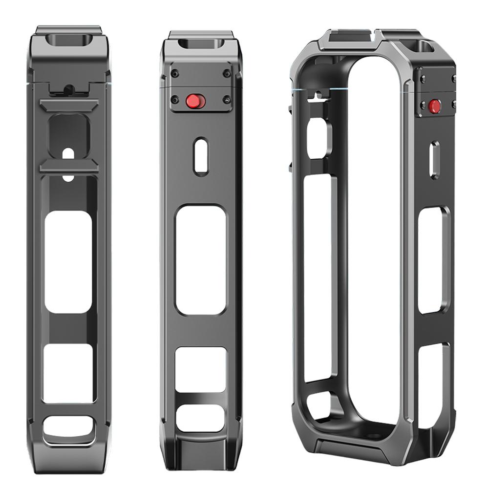 Schutzhülle Aluminiumlegierung Action-Kamera Rahmen Magnetisches Schnellverschluss Gehäuse für Insta360 X5 Kamera Zubehör