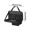 Car Rear Seat Storage Bag with Tray, Universal Folding Small Table Board, Suspended Seat Back, Car Dining Table