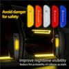 4Pcs Car Door Sticker Safety Warning Reflective Mark Decoration For Peugeot 4008 408 407 508 2008 5008 V 307 308 3008 206 207 208