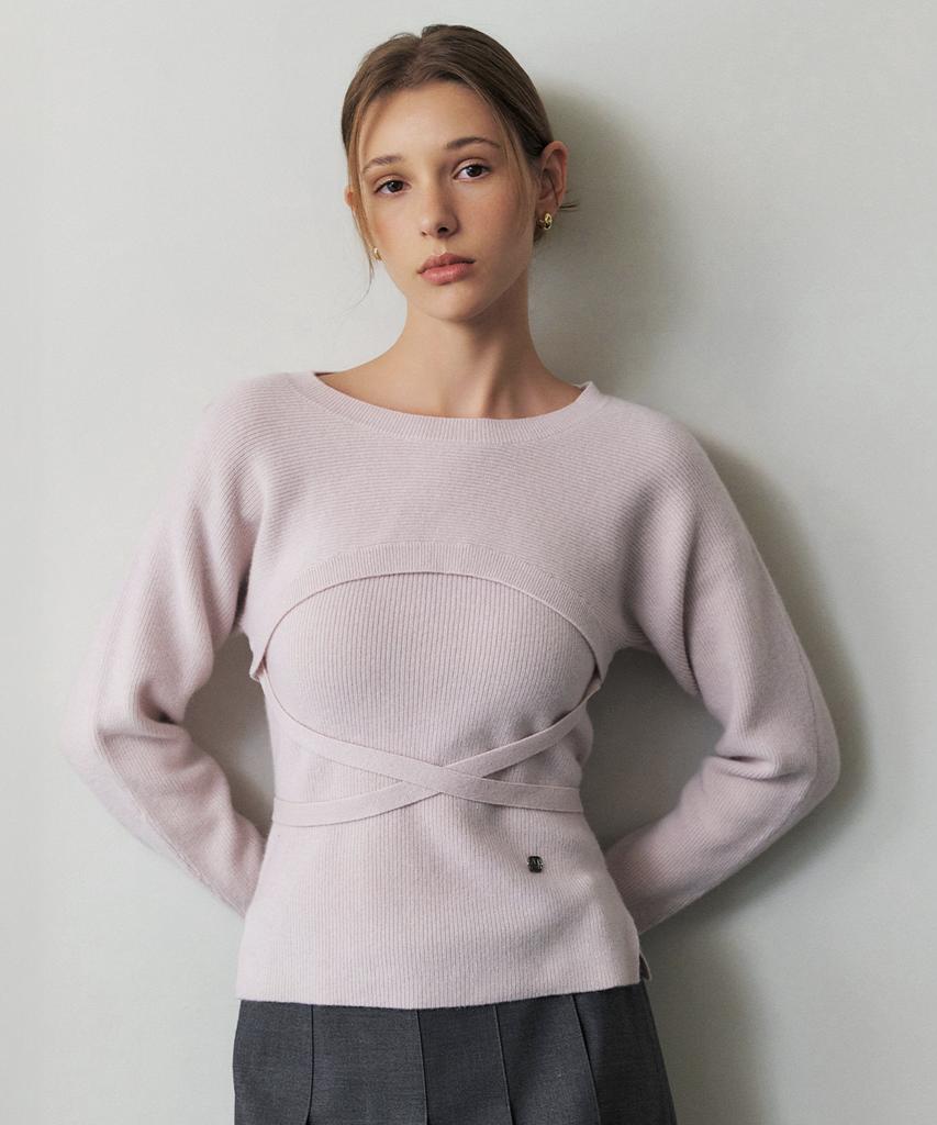 ARTID Merino Wool Bolero Setup Knit_4 Colors