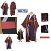 Trafalgar D Water Law Cosplay Kostüm Premium Qualität Kimono Robe für Halloween Karneval