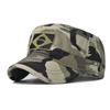 Camo Baseball Cap Men Summer Brazil Flag Sun Protection Snapback Caps Male Casual Airsoft Hat Outdoor Fishing Hiking Camping Hat