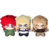 Golden Wind Anime Plush Doll Toys JoJo Pendant Johnny Joestar Plush Toy Gyro Zeppeli Figure Kakyoin Noriaki Plush Keychain Gifts