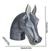 Trailer Hitch Dust Cover Exterior Decorative Horse Head Caps Trailer Hitch Receiver Cover For Cars Sedans Trucks Road Trips