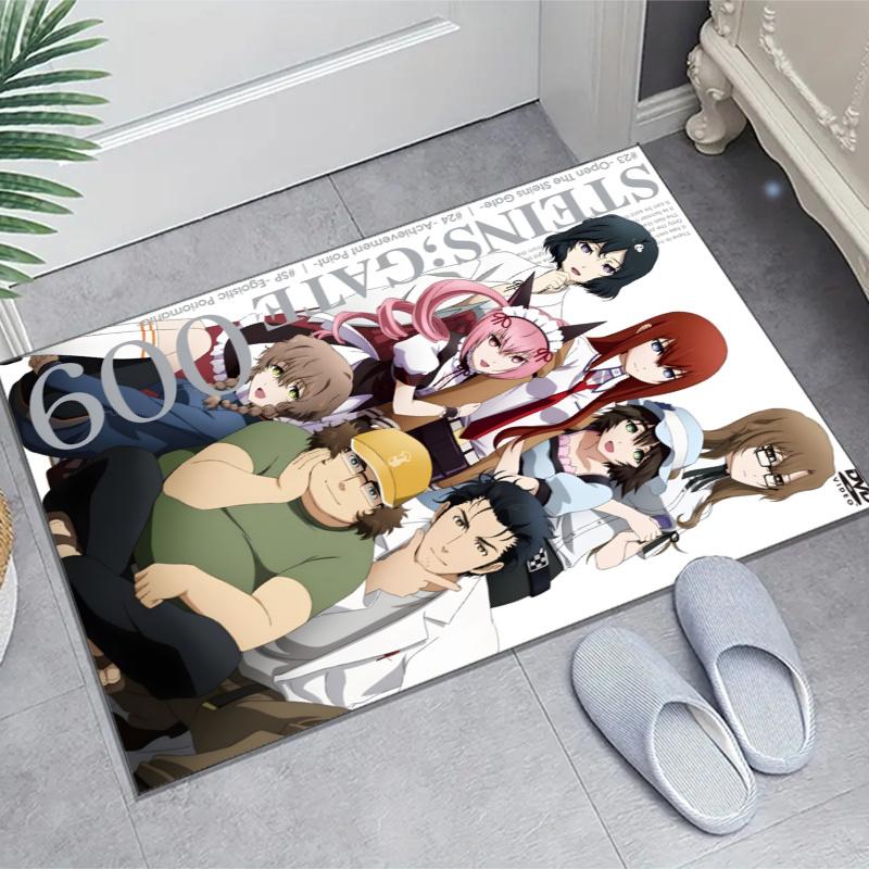 Steins;Gate Design Area Rug - Non-Slip, Soft & Cozy Floor Mat for Living Room, Bedroom, Office - Indoor/Outdoor Decorative Carpet