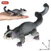 Oenux Simulation Wild Muroid Animal Squirre Mouse Sugar Glider lMarmot Rat Chinchilla Model Action Figures Lovely PVC Kids Toy