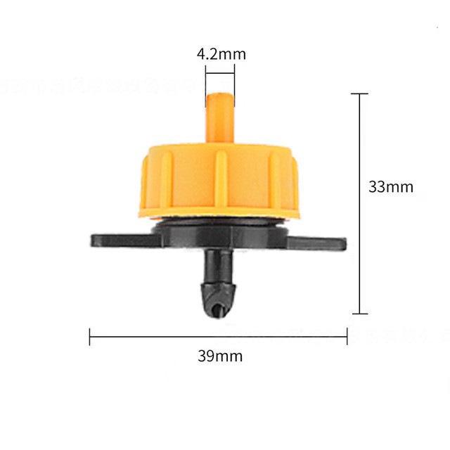 Pressure Compensating Drip Emitters: 2L/4L/8L Flow, Agricultural Drip System for Fruit Trees