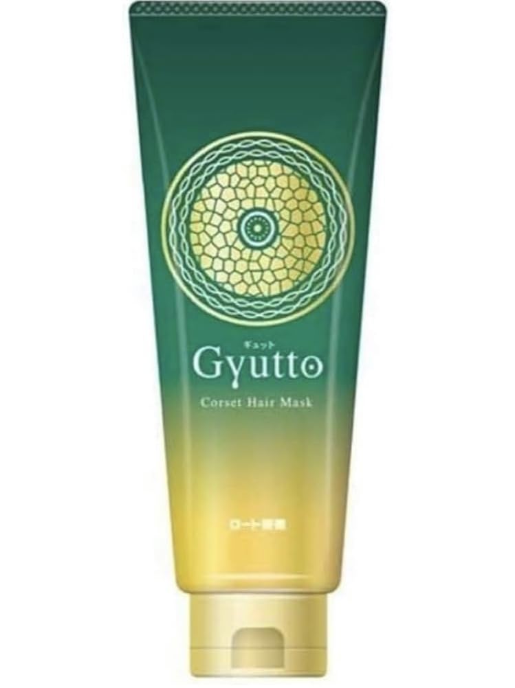 

Rohto Gyutto Corset Hair Mask 200 г x 1 шт. Frizz Care Frizzy Repair Hair Mask Hair Pack Hair Treatment Hair/Damage