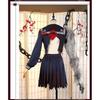 2025 Shimizu Hinako Cosplay Costume Sailor Uniform And Claw Prop Gloves SILENT HILL f Costumes The Fox Hinako's Damaged Uniform