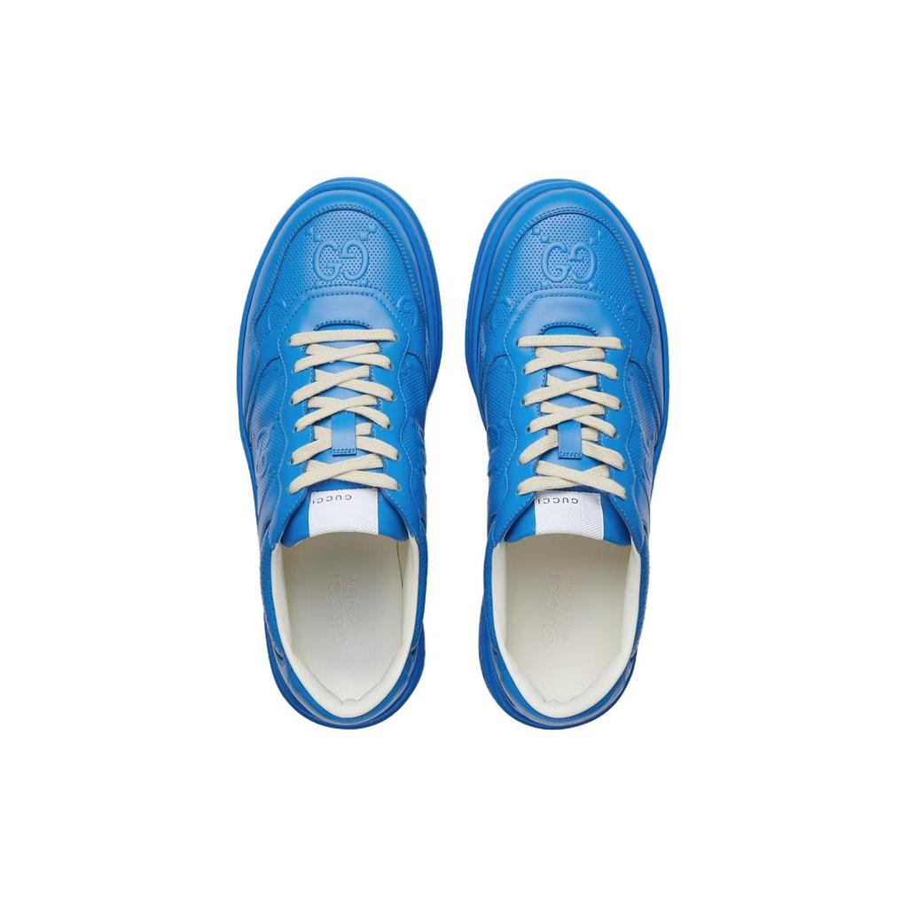 Gucci Gg Sneaker 'Bright Blue Embossed' 700641 1XL10 4344