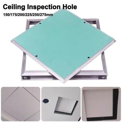 Aluminiumlegierung Zementplatten-Zugangsklappe Unsichtbare feuchtigkeitsdichte Inspektionsklappe Korrosionsbeständiger Wartungszugang