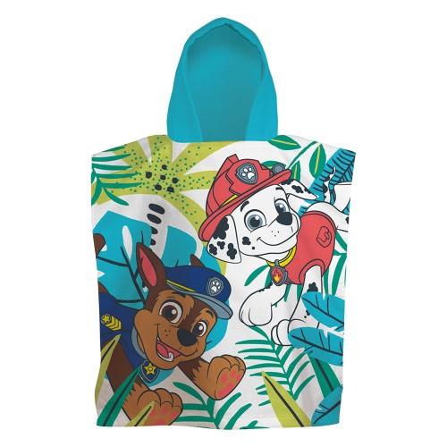 Paw Patrol Childrens/Kids Jungle Hooded Towel