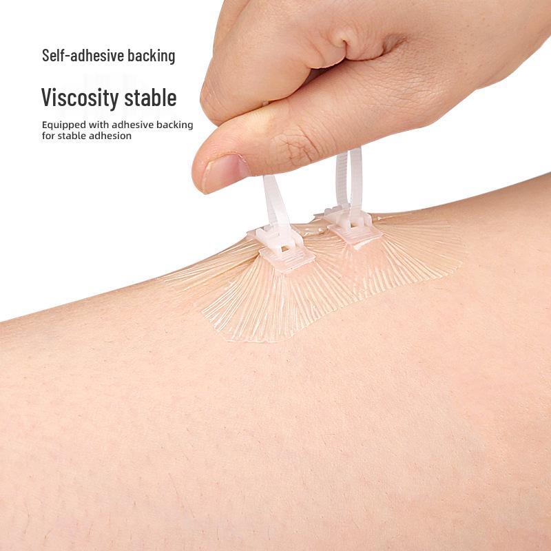 Self-Adhesive Transparent PU Elastic Bandage for Suture-Free Wound Closure
