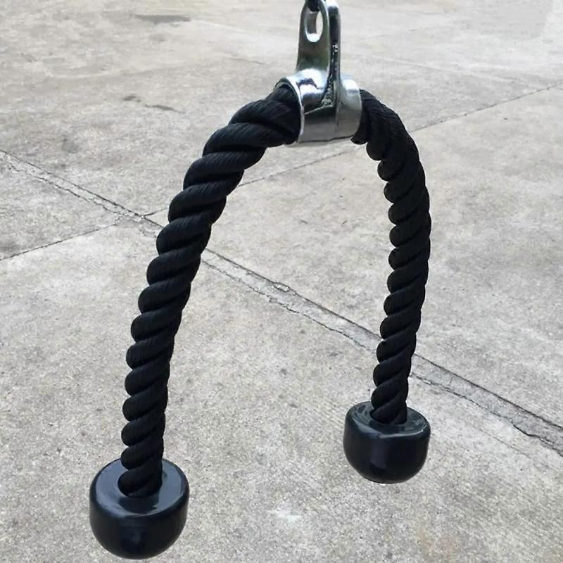 Tricep Training Rope Home Gym Push Pull Cord Bodybuilding Fitness Equipment