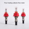 Replacement Visual Float Flow Meter HVAC System Flow Rate Indicator Underfloor Heating Manifold Flow Meter Regulator