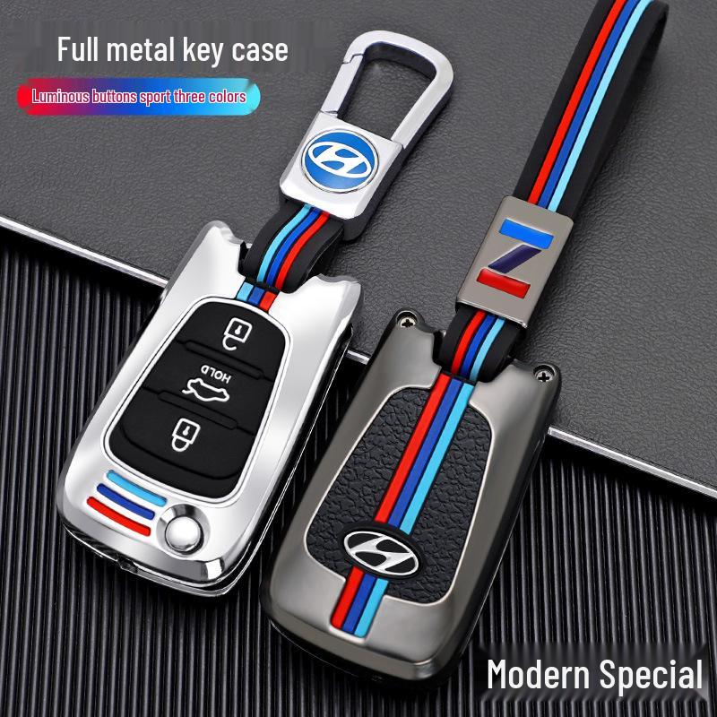 Key Shell Case for Beijing Hyundai: Elantra, Langdong, Reina, Sonata 8, Ix35, Lingdong, Ix25 Models