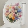 Pittura Fiore Creativo Bagno WC Adesivo Decorazione Abbellimento Casa Adesivo Decorazione Stanza Accessori