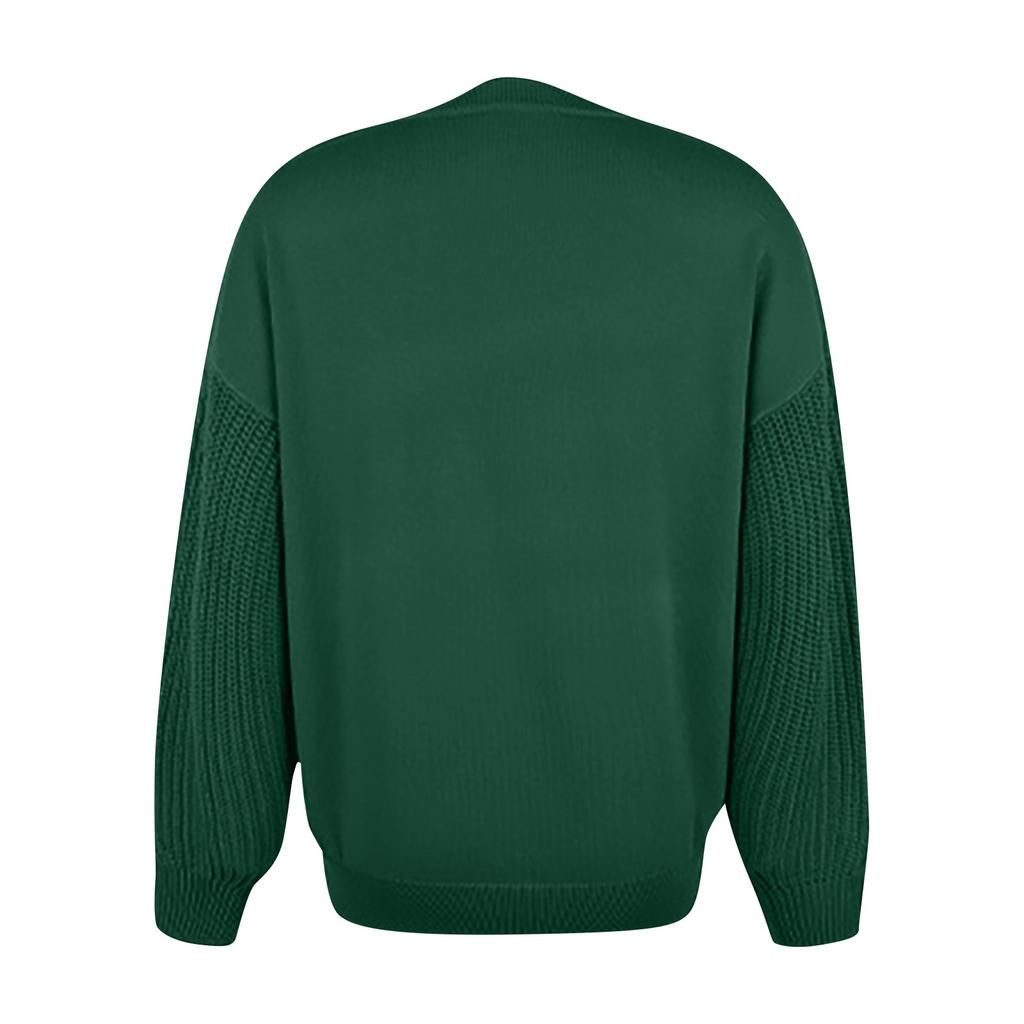 Winter Women's Oversized Long Sleeve Sweater Casual Crewneck Tunic Pullover Jumper Knit Tops