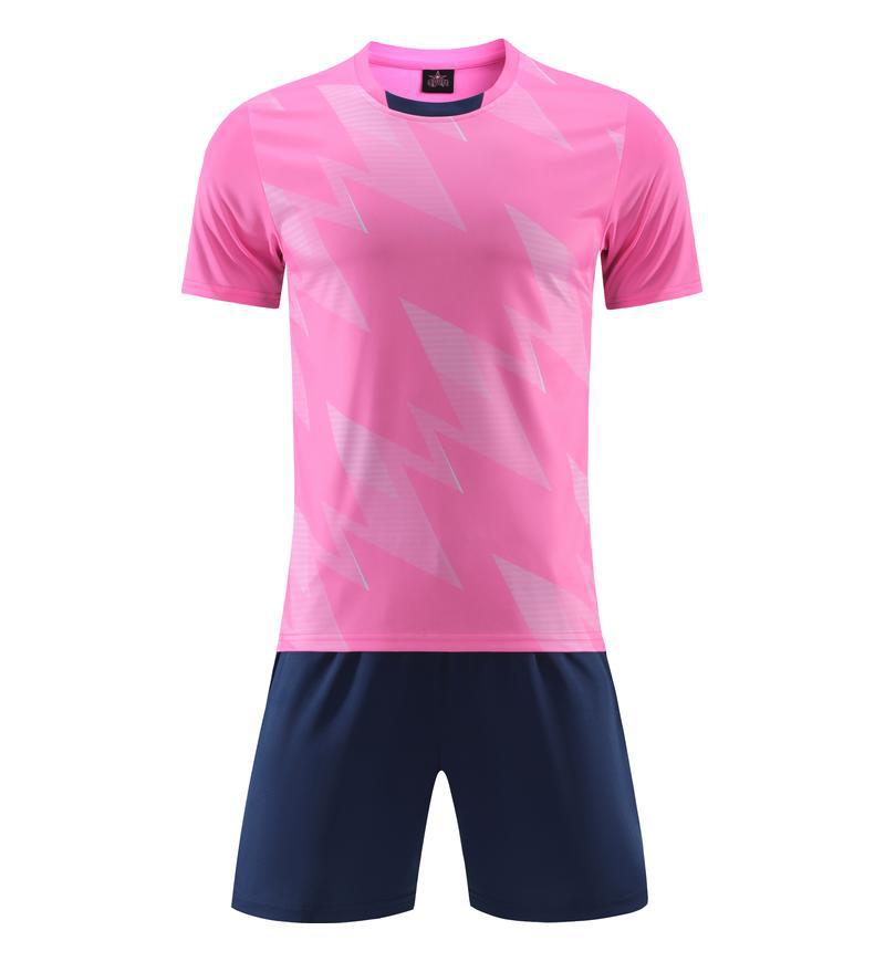 Football Jersey Set Men S Training Jersey Long-Sleeved Student Sports Clothes Competition Jersey Women S Football Jersey Quick-Drying Class Uniform 3XS