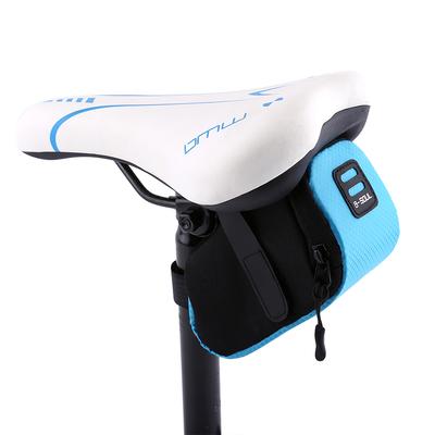 Borsa da sella per bici da corsa MTB Borsa portaoggetti sottosella Borsa per accessori da ciclismo(blu)
