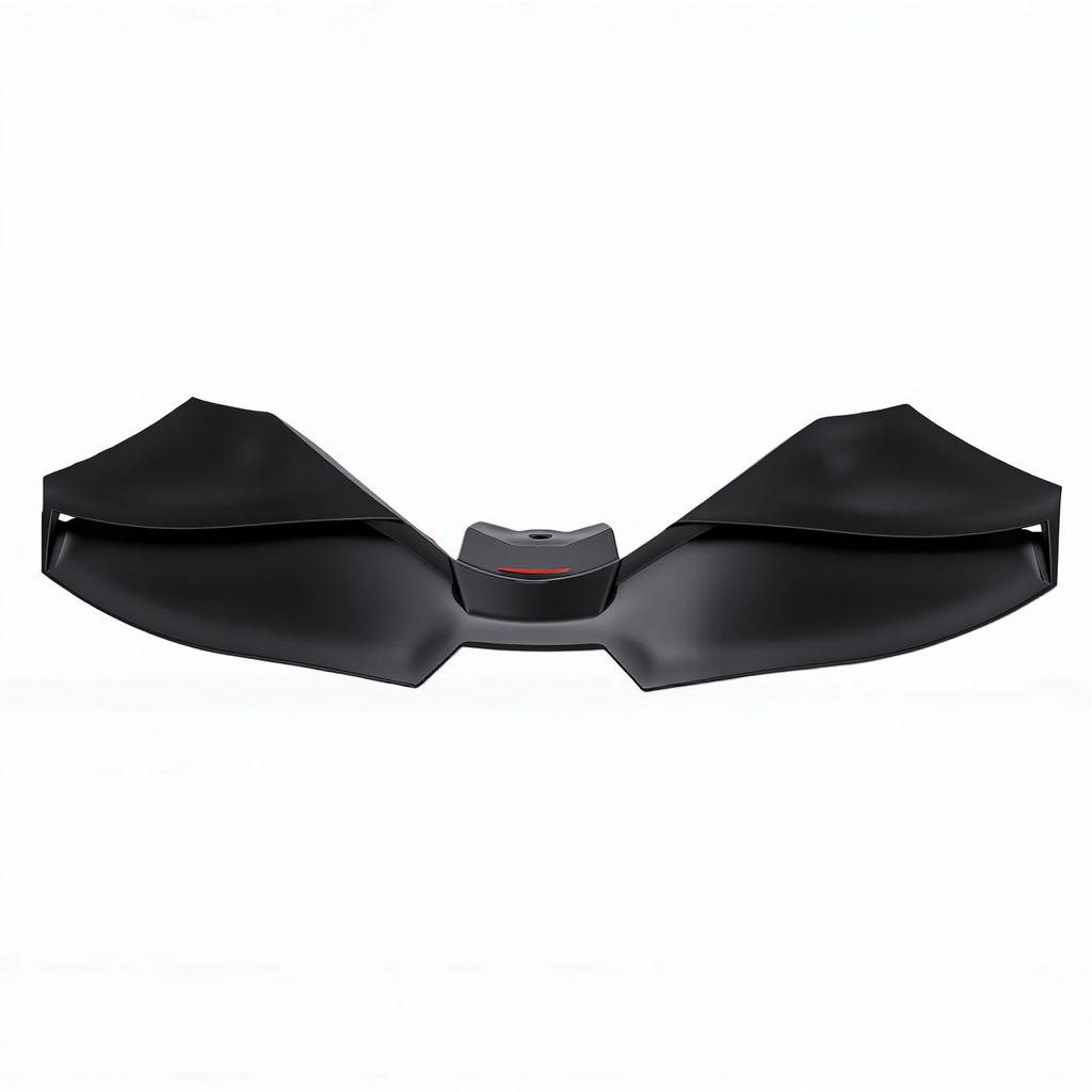 Frontal Spoilers Winglet Black Color Motorcycle Downforce Naked Frontal Spoilers Winglet Replacement for MT 09 MT09 SP
