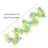 Easter Egg Fur Streamers - 2m Party Decorations