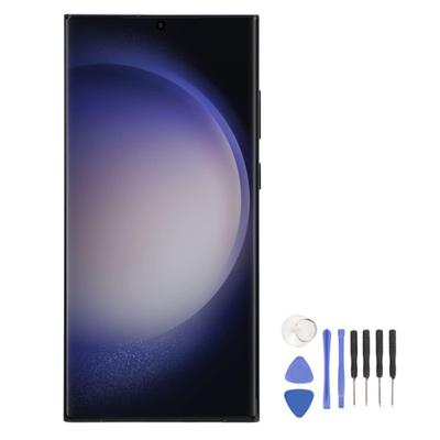 Galaxy S23 Ultra 5G 6.8 İnç AMOLED Ekran Dokunmatik Ekran Digitizer Montajı Çerçeveli Ekran Değişimi