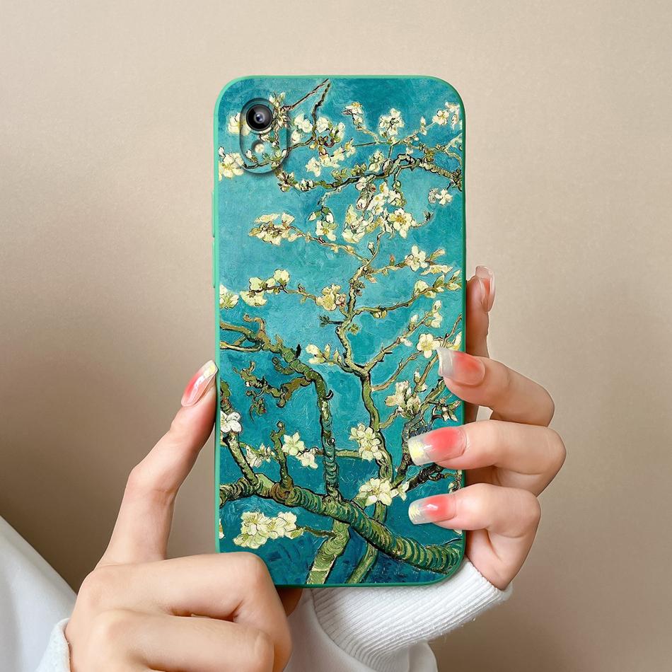 For Vivo Y93 Y93S Y91C Y91i Y90 Y1S Case Fashion Design Camera Protection Shockproof Back Cover Soft Liquid Silicone Phone Cases