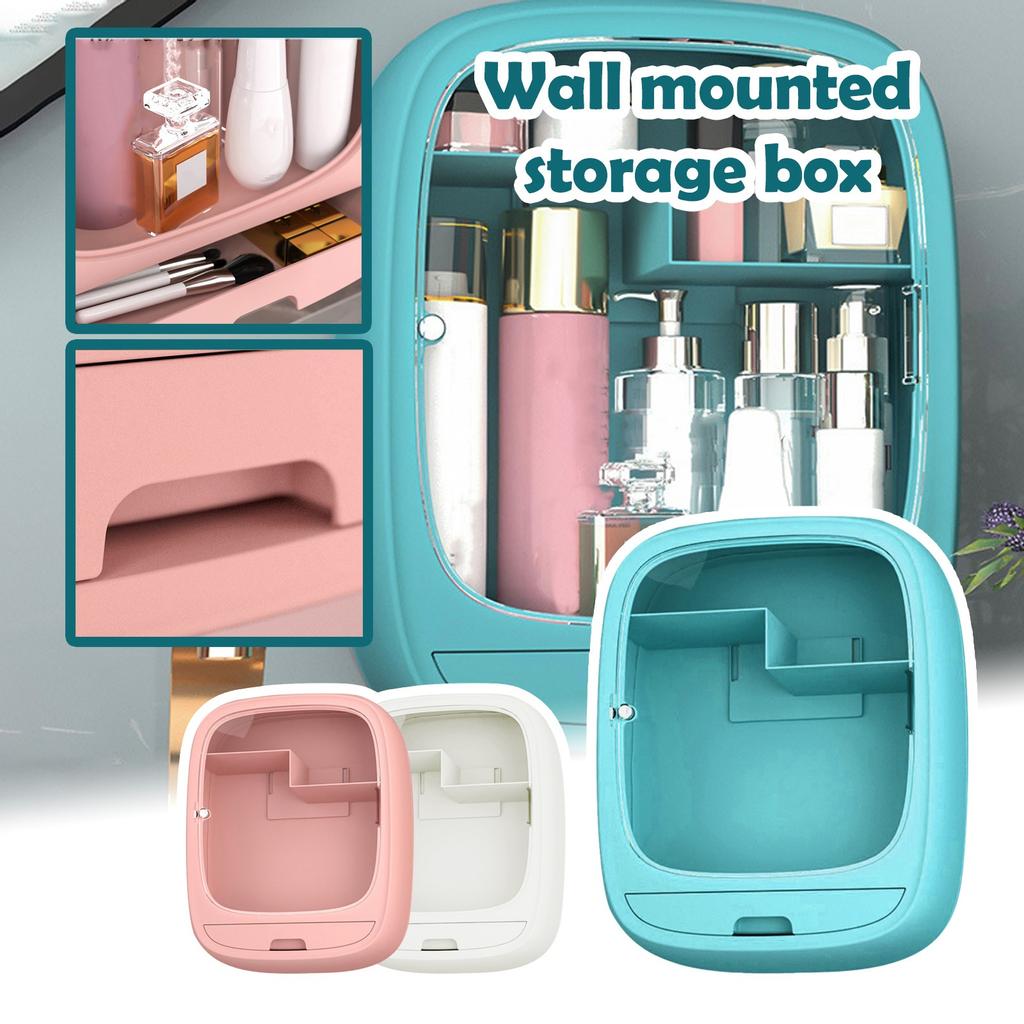 Punch-free Wall-mounted Storage Box Bathroom Waterproof Storage Box