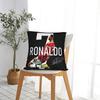 1Pc Cristiano Ronaldo Cr7 Decorative Pillowcases For Cozy Living Room And Bedroom Soft Machine Washable Cores Not Included