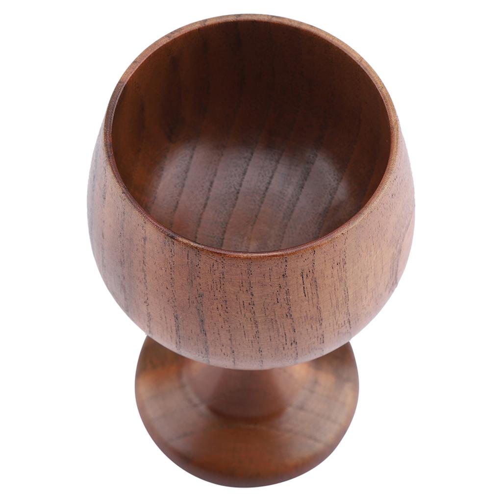 Healthy Wooden Cup Elegant Coffee Wine Grape Drinking Cups Multi Functional Wood Mug
