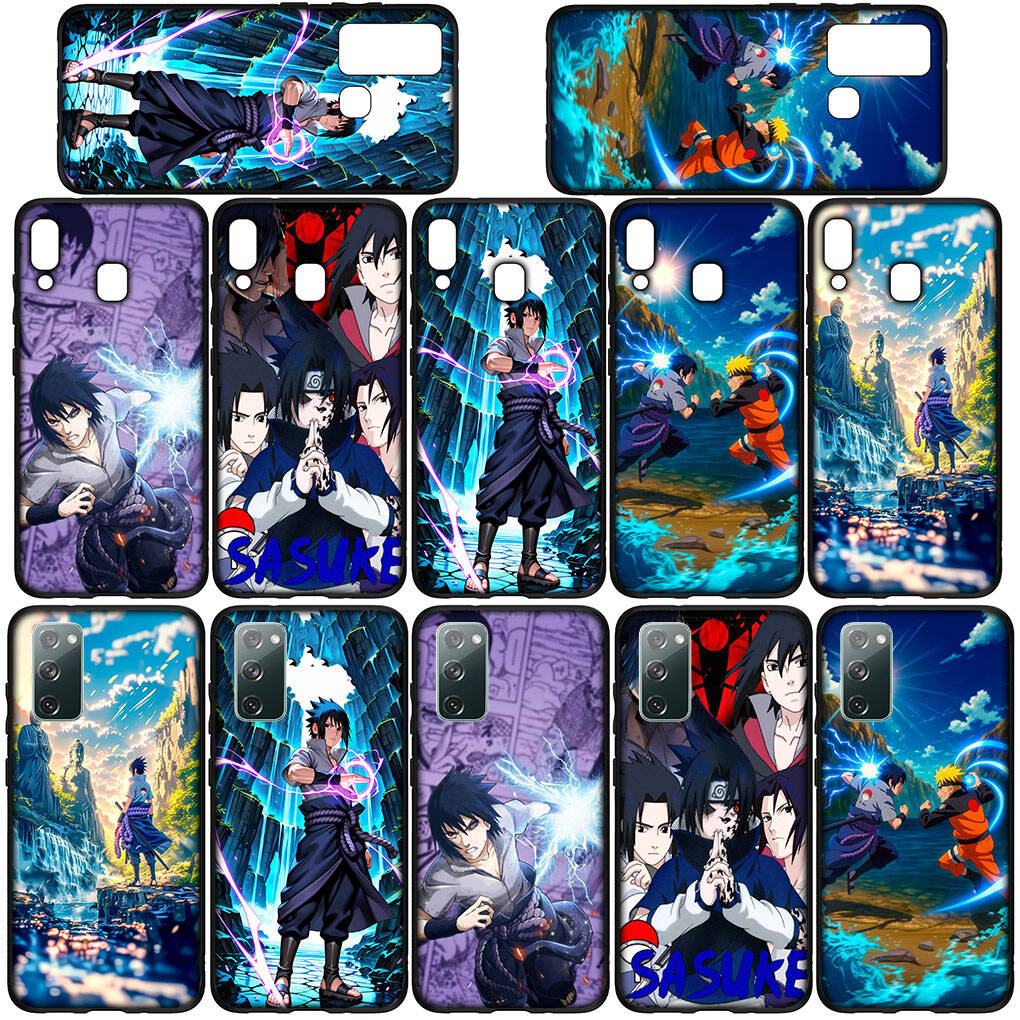 Phone Case for iPhone 17 15 16 Plus Redmi Note 14 12 11 13 Pro Max Huawei P30 P20 Lite OPPO A60 A40 A80 A38 A54 Wallpaper Sasuke Uchiha Narutos Cover