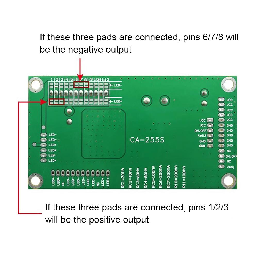 2025 New CA-255S Universal LED LCD TV Backlight Board – 10-48 Inch, Constant Current Boost Driver Inverter, Step Up Power Module