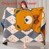 Cotton Bath Towel With Absorbent Quick Dry Fabric For Couples Home Use