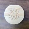 Wooden Baby Kids Tooth Storage Box Tooth Wood Box Organizer Milk Teeth Wood Storage Collecting Teeth Umbilical Cord Box