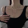 Collar Minimalista de Clavícula con Diseño Nicho de Chica Picante Millennial