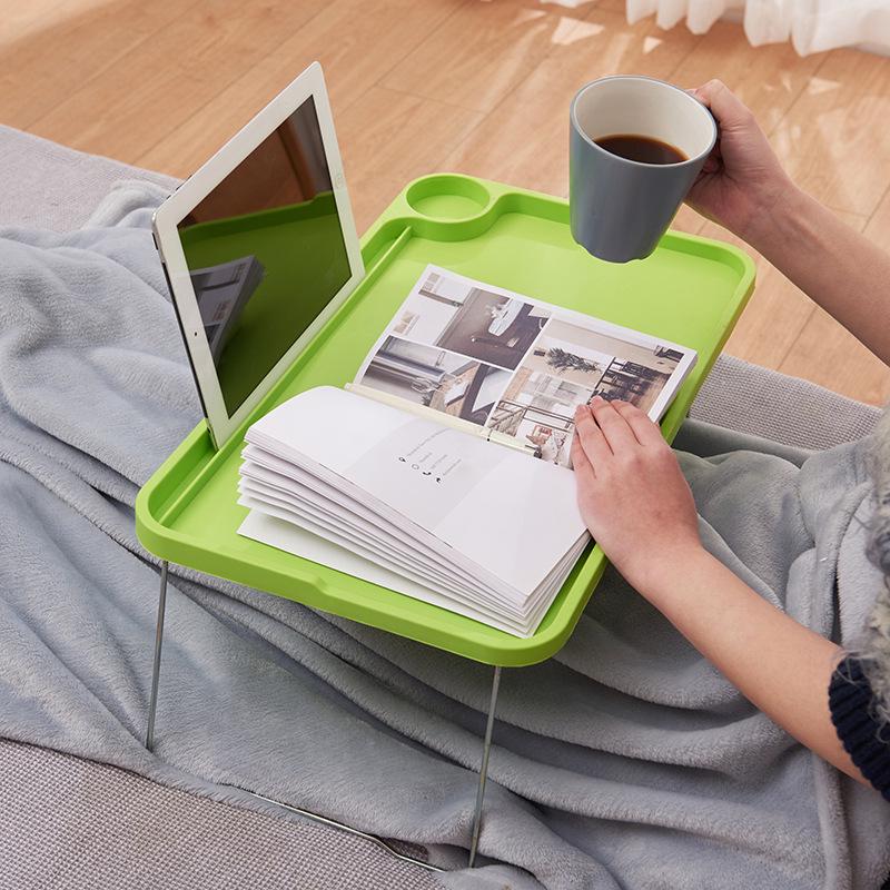 Portable Foldable Plastic Desk and Modern Minimalist Table
