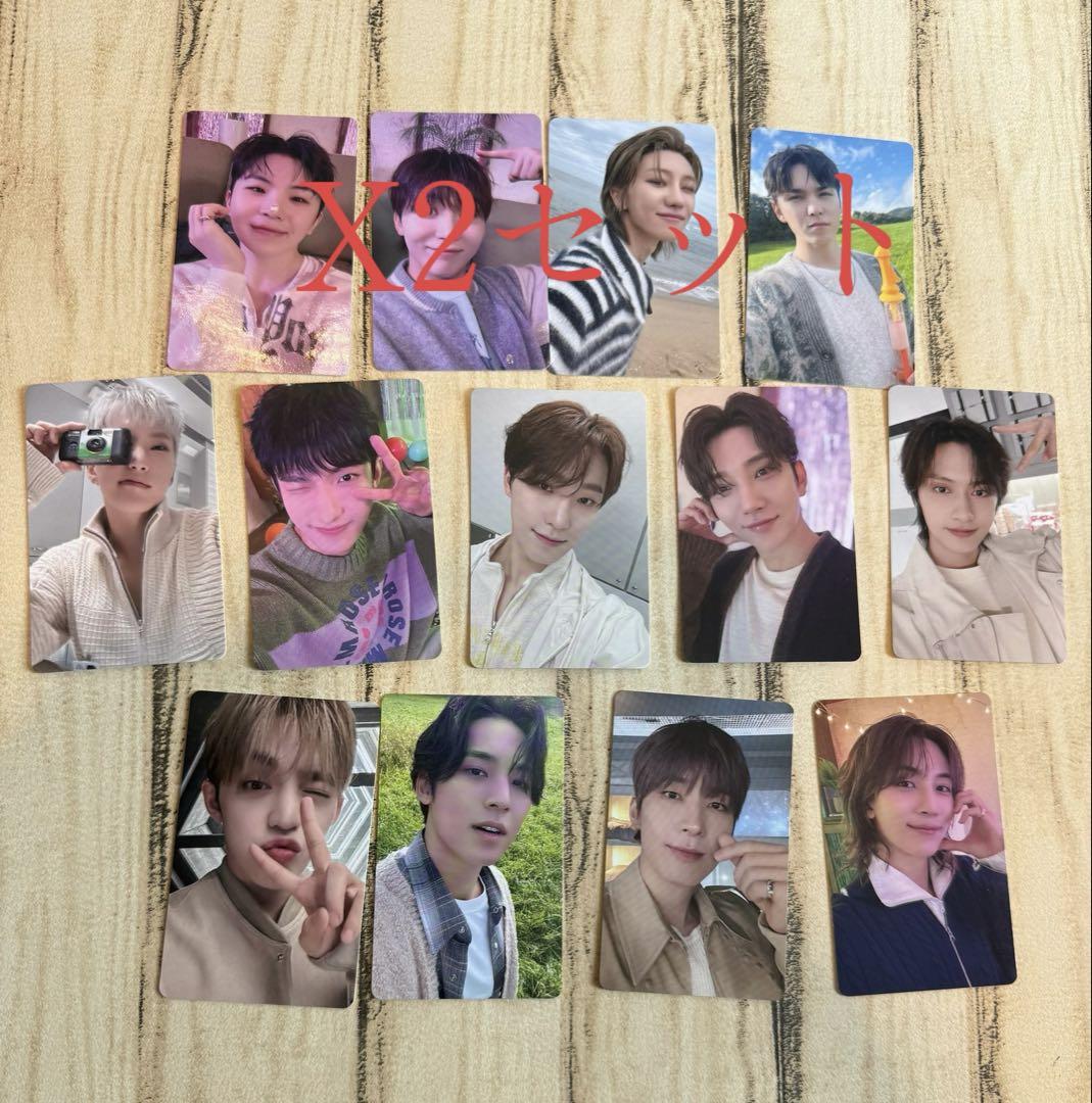 

[USED] Osaka Kyocera venue-exclusive SEVENTEEN trading cards, set of 13