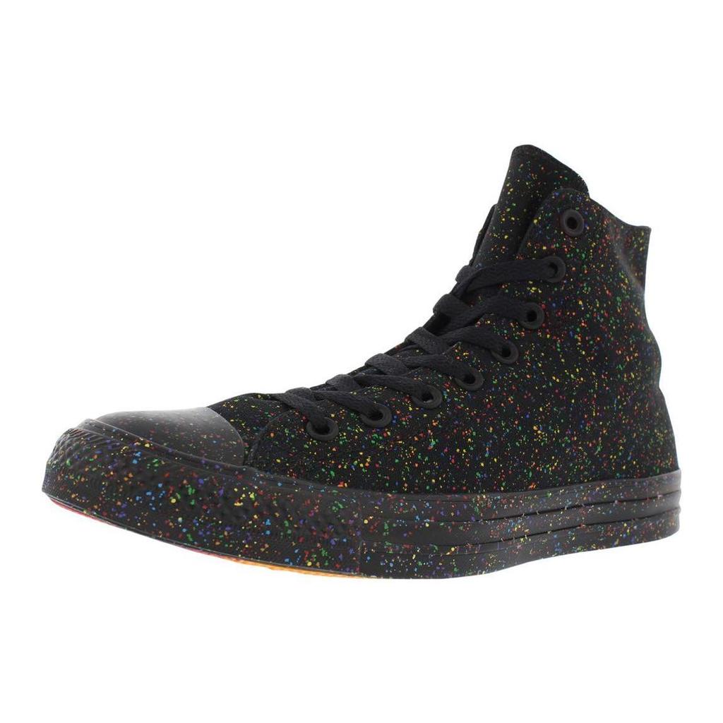 Converse Chuck Taylor All Star Pride High Top Canvas Sneakers Unisex Sneakers Black 153078C