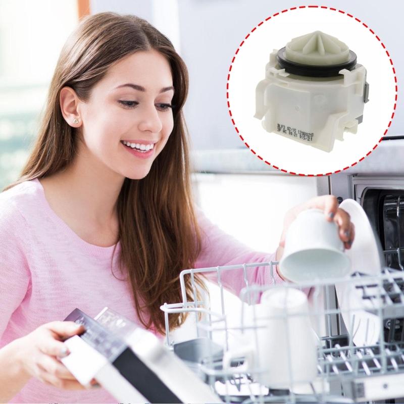 Compact Dishwasher Drain Pump Plastic Housing For Efficient Water Drainage System