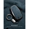 Luxury Suede Key Covers for Ford Explorer ST, Escape, Edge, 4WD, Mondeo, and EVOS