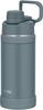 Vacuum Insulated Sports with Handle and Dishwasher Gray with Carry Loop for Easy Direct Removable Spout for Easy Keeps Drinks Cold GNV Bottle,